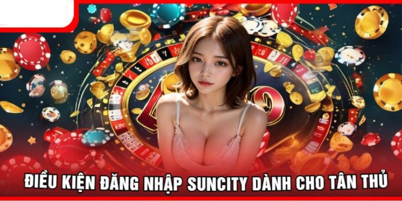 Điều kiện khi thực hiện đăng nhập Suncity